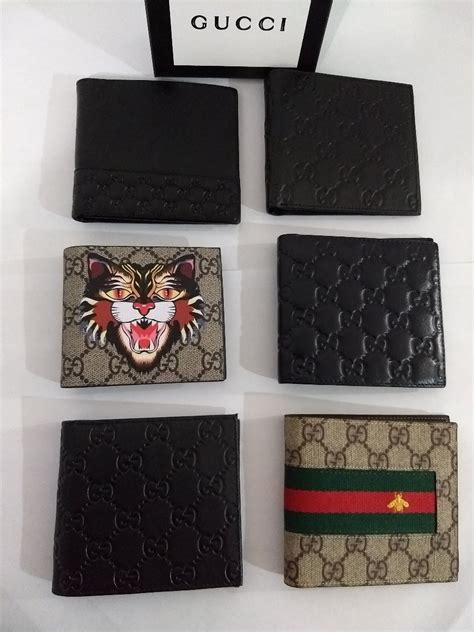 cartera para hombre gucci|billetera gucci hombre original.